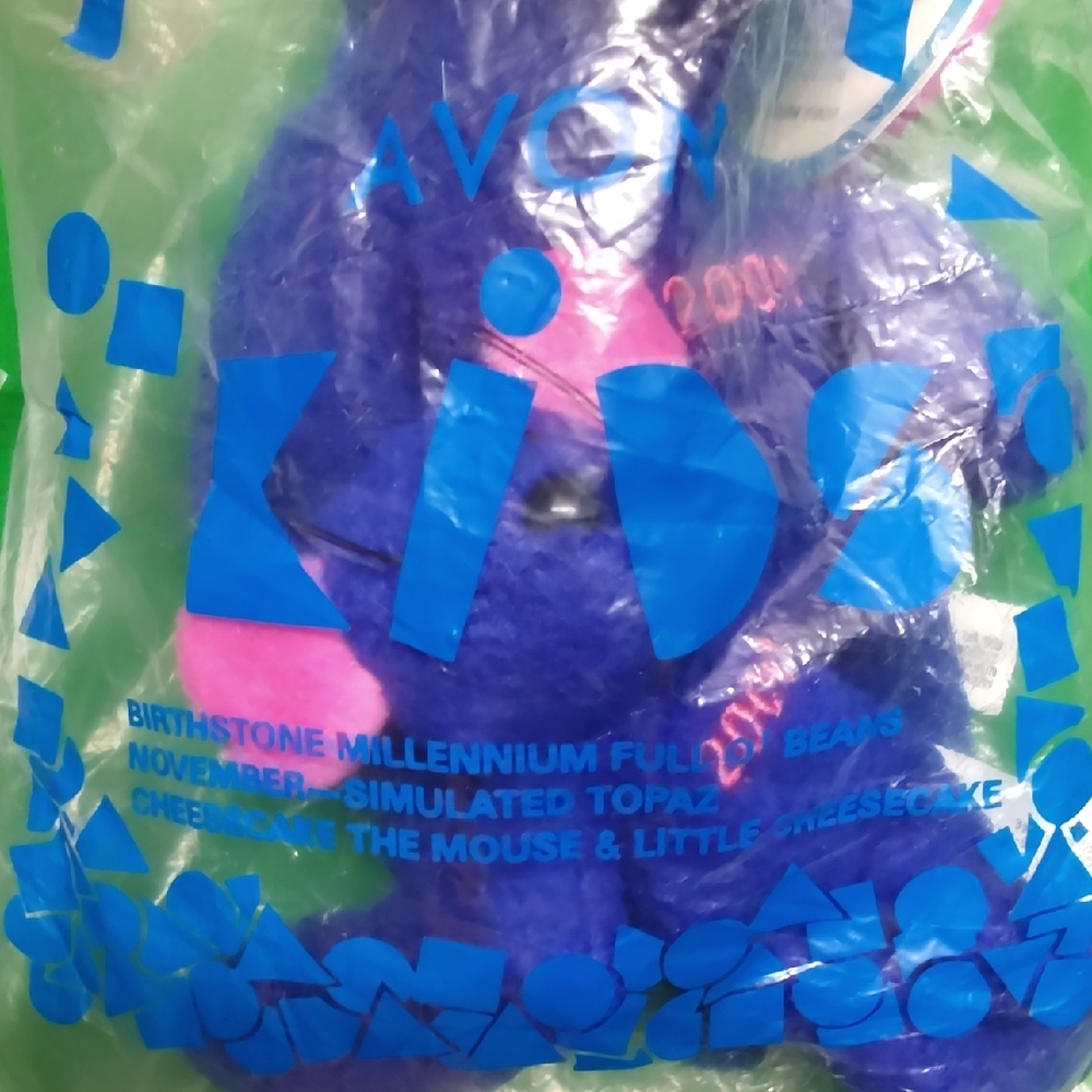 Avon Kids Purple Plush Mouse